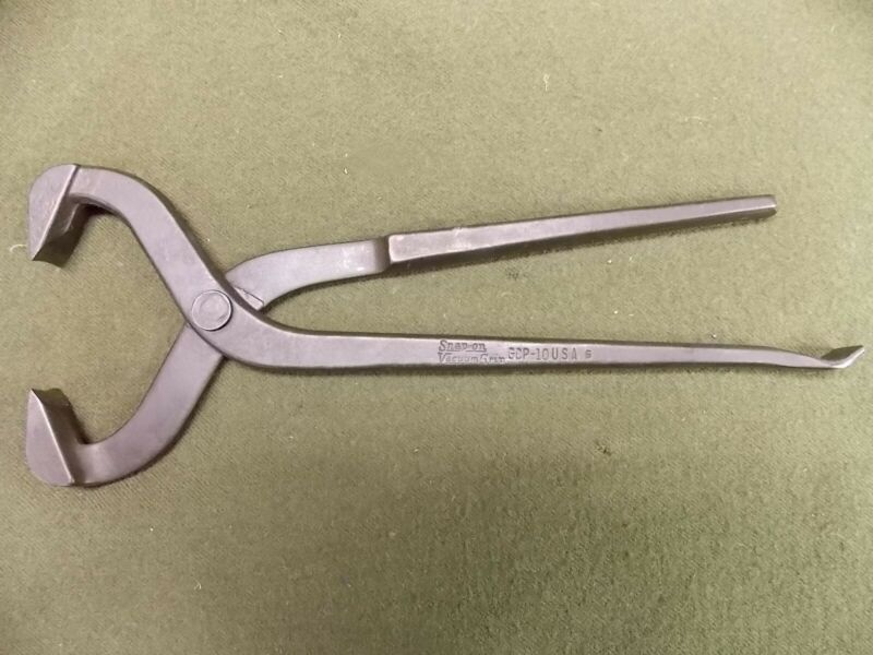 Vintage Snap On Vacuum Grip GCP10 Dust Cap Removal Pliers USA 11INCHES