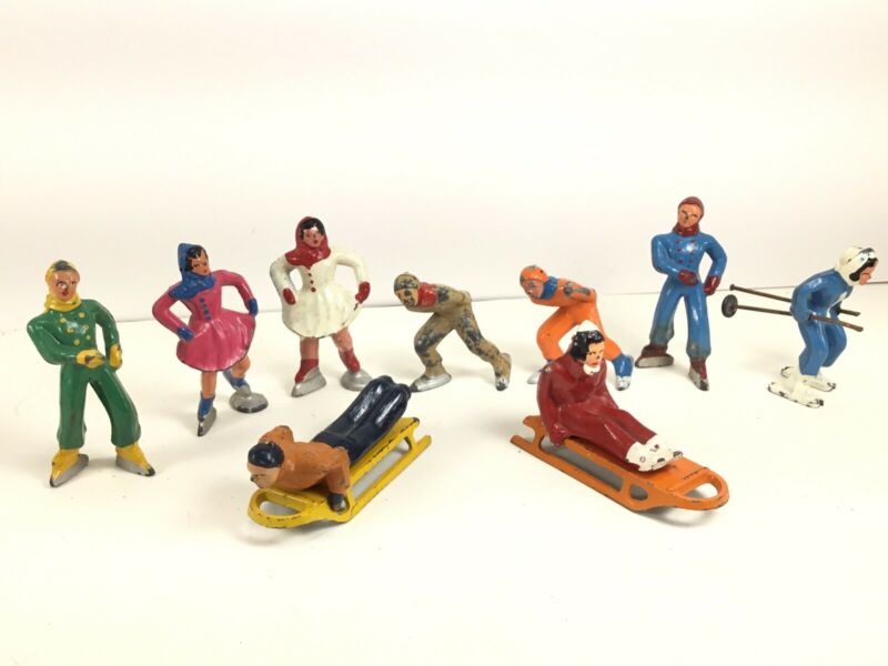 n scale winter figures