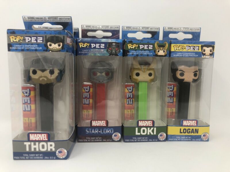 funko pop pez marvel