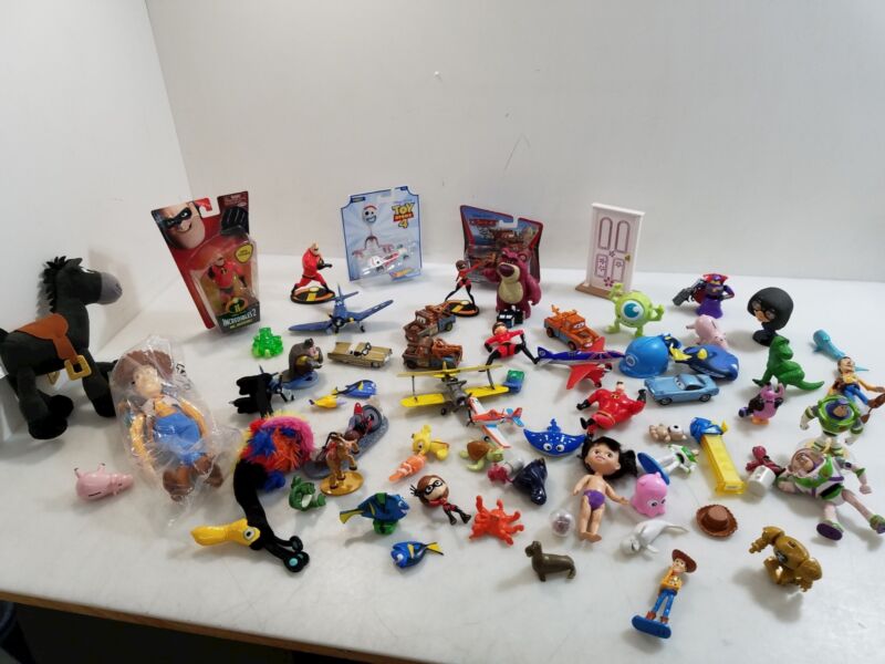 large Lot Disney Pixar Toys Car Planes Toy Story Monsters Inc Up ...