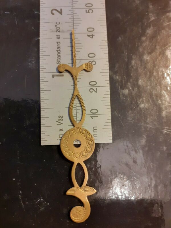 BRASS SECONDS HAND FOR LONGCASE/GRANDFATHER CLOCK. Antique Price
