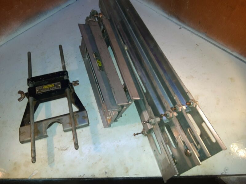 STANLEY DOOR HINGE BUTT MORTISING JIG FIXTURE TEMPLATE with Router