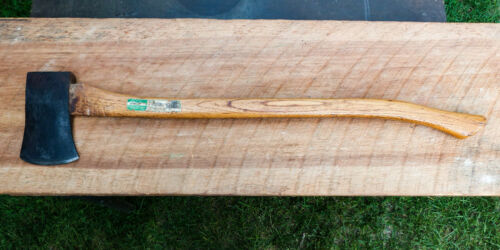 MintCraft Pro Camper Axe – 1.5lb Hickory Handle, Hickory Single Bit, 14”