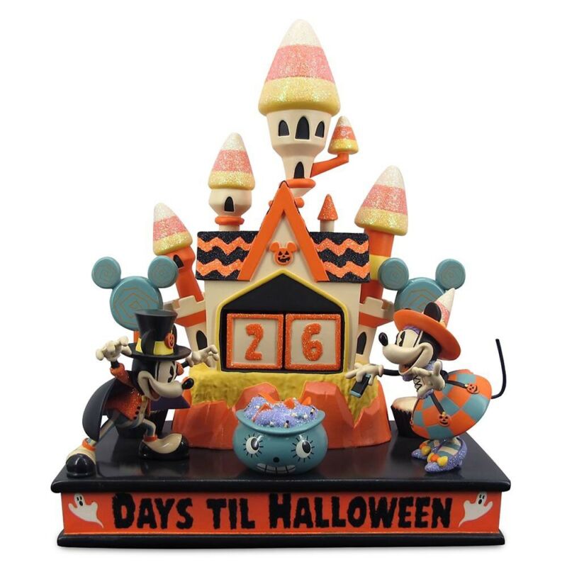 2020 Disney Parks Halloween Mickey & Minnie Candy Corn Castle Countdown