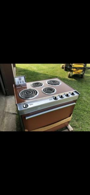 frigidaire compact 30 stove vintage