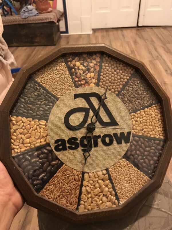 asgrow seed Clock Antique Price Guide Details Page