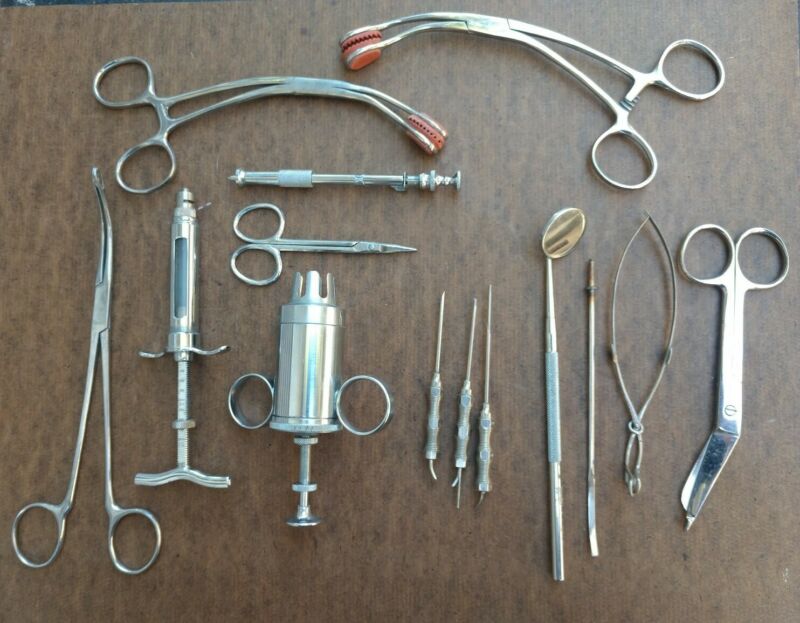 ANTIQUE VINTAGE MEDICAL DOCTOR SURGICAL TOOLS.. -- Antique Price Guide ...