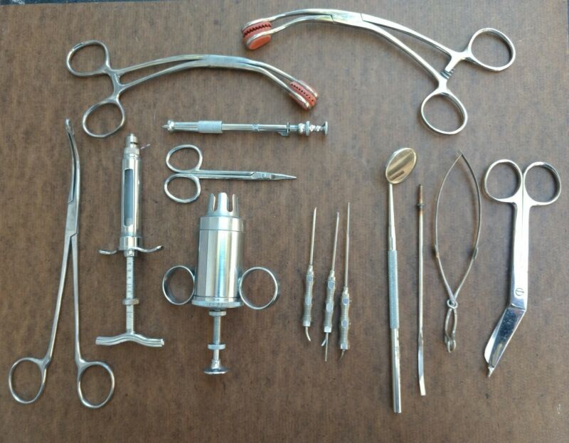 antique surgeon's kit