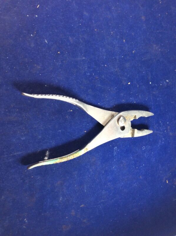 VINTAGE pre SNAPON VACUUM GRIP No. 137 SLIP JOINT PLIERS Steel