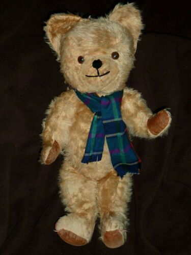 vintage mohair teddy bear