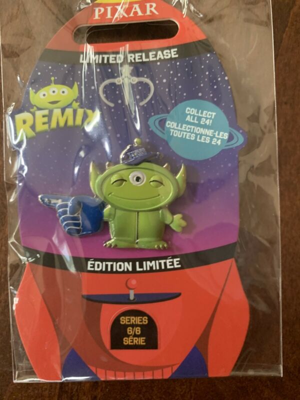 Disney Pixar Alien Remix Monsters Inc. Mike Wazowski Pin. New In Hand ...