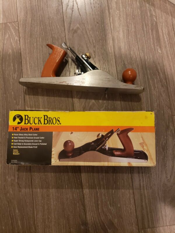 BUCK BROS 14" Wood Jack Plane Antique Price Guide Details Page