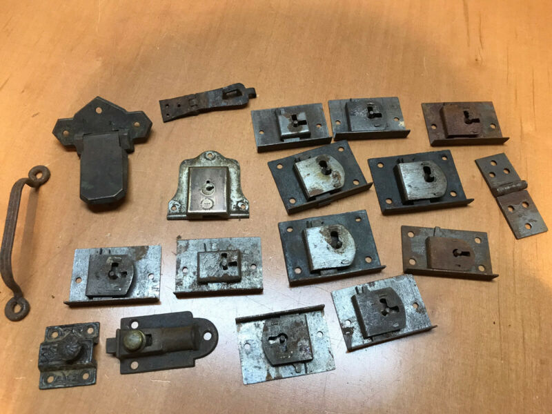 vintage furniture antique trunk locks, Latches Antique Price Guide