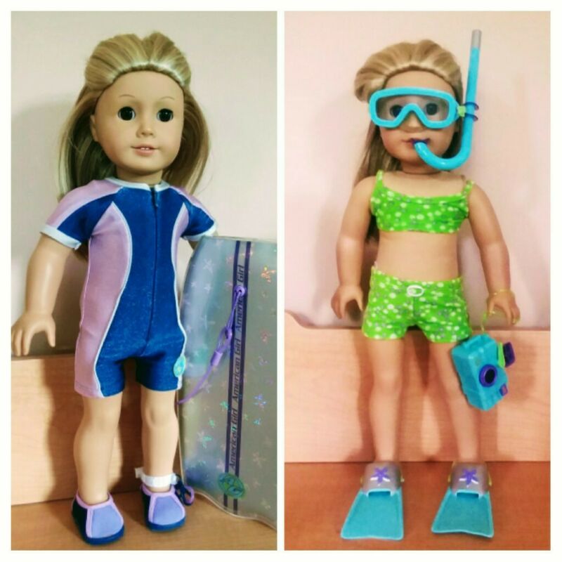 American Girl Doll Surf, Swim, and Snorkel Set Antique Price Guide