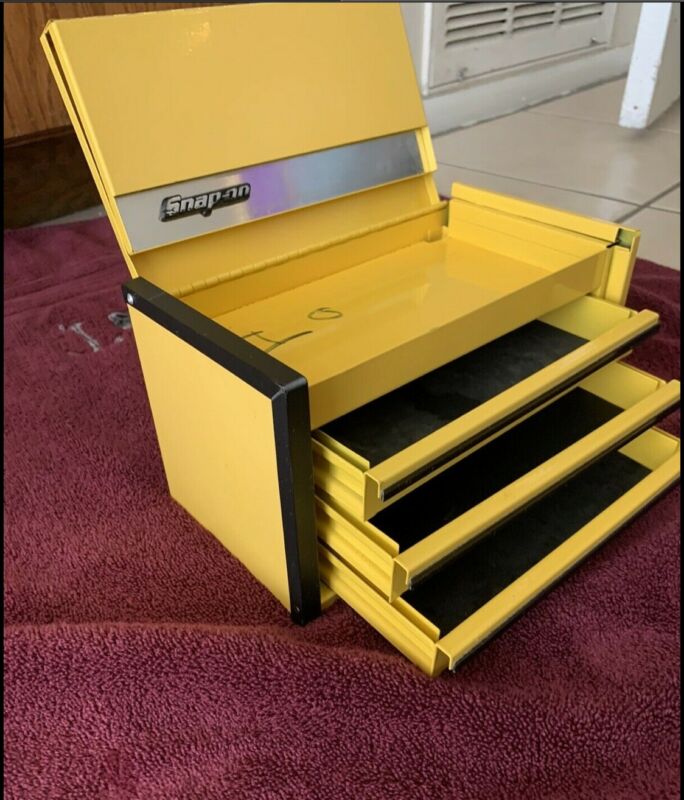 SnapOn Tool Box Table Top Chest Antique Price Guide Details