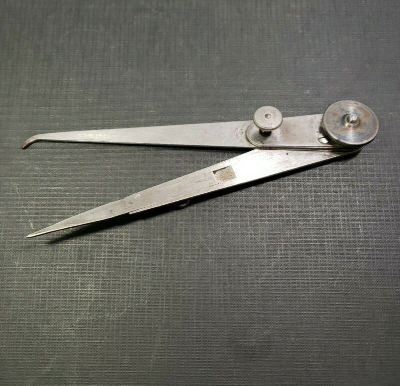 STARRETT Hermaphrodite Caliper, Made In USA, Used Antique Price
