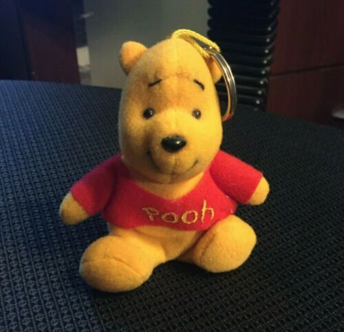 winnie the pooh plush keyring