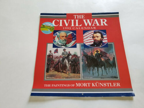 vintage-1993-civil-war-calendar-the-paintings-of-mort-kunstler