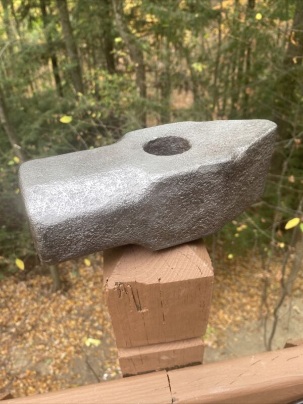 Vintage 13LBS 15 OZ STONE BREAKING HAMMER STONE HAMMER Stone Mason Sledge Hammer Antique
