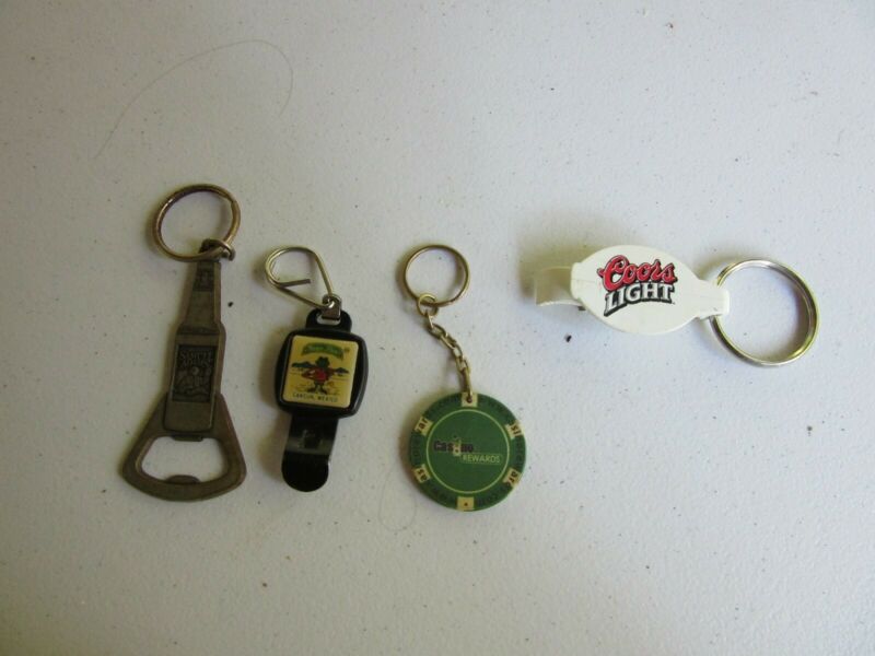 vintage beer bottle openers paint can openers advertisements key chain