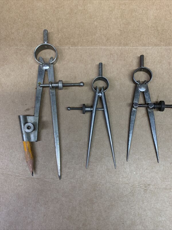 (3) VINTAGE MACHINIST MEASURING TOOLS Antique Price Guide Details Page