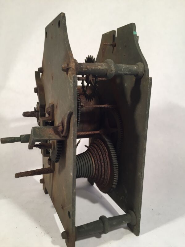 Antique Grandfather Clock Movement For Spares Repairs Antique Price