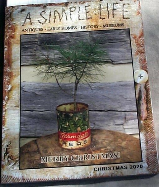 A SIMPLE LIFE MAGAZINE CHRISTMAS 2020 TREE CHARLIE BROWN DOLLS PORCHES