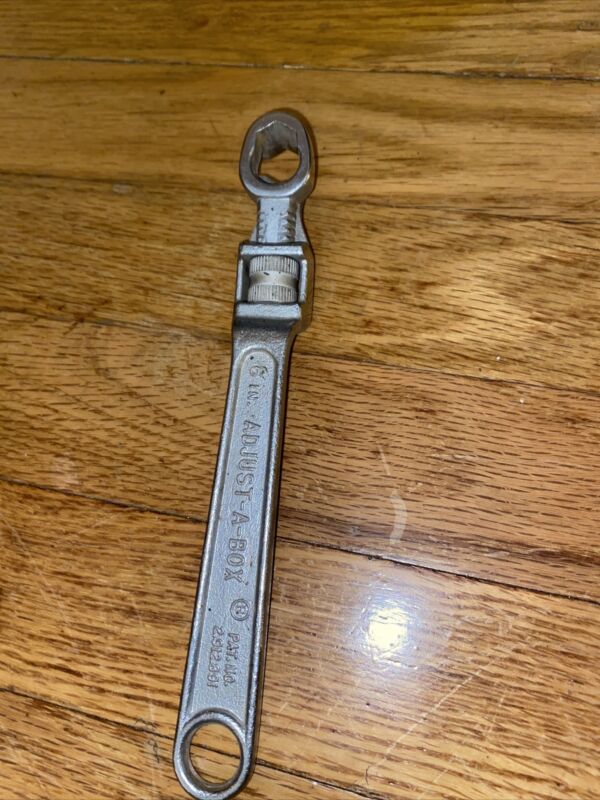 ADJUSTABOX 8 IN. WRENCH MFD. USA VTG Antique Price Guide Details Page