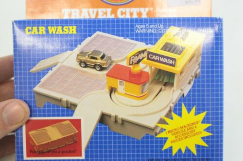 micro machines car wash playset
