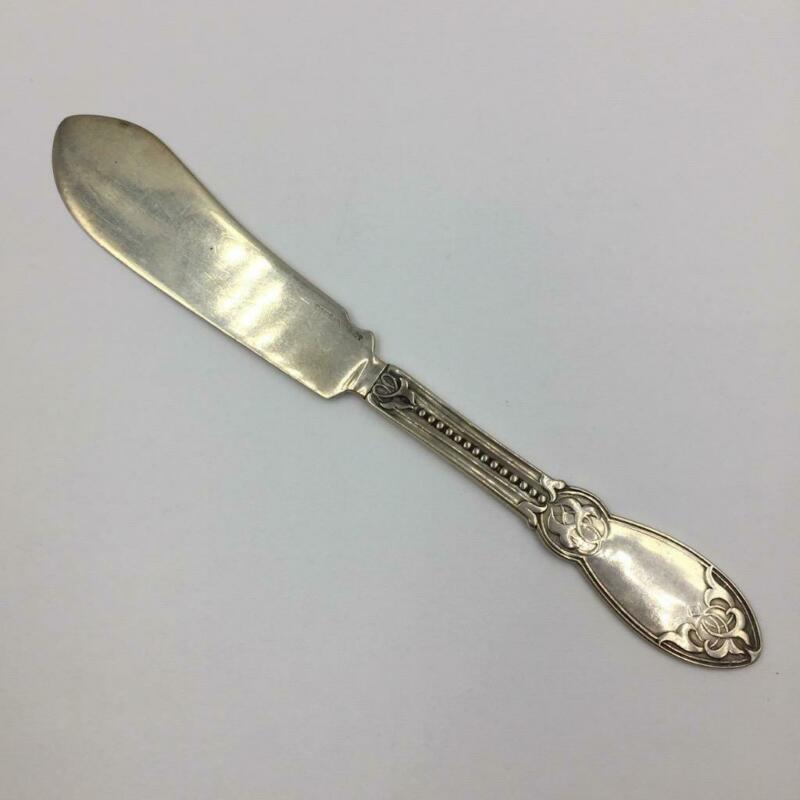 (1) 1853 TIFFANY & CO SOLID STERLING SILVER BUTTER KNIFE -- Antique ...
