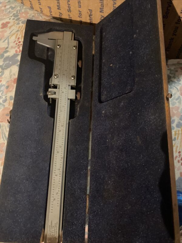 measuring tools Vernier calipers 8 Inch Antique Price Guide Details Page