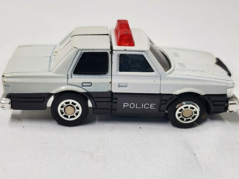 1983 Bandai GoBots Hans-Cuff Guardian Robot Police Car MR-13 Tonka popy ...
