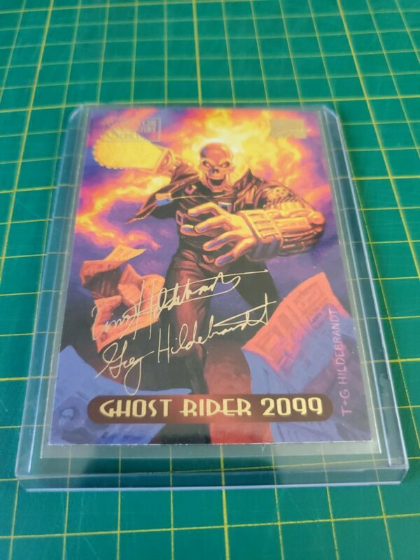Marvel Masterpieces Gold Foil Signature Series Ghost