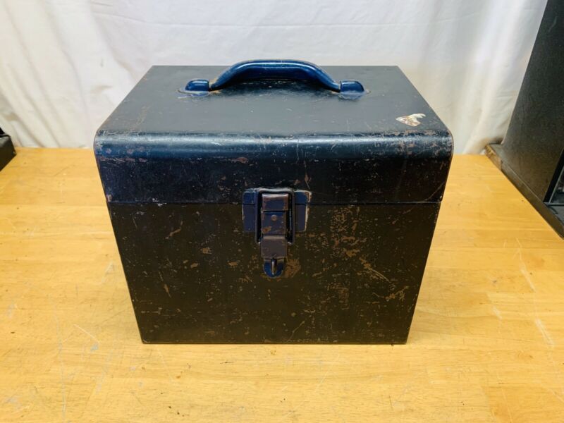 Vintage Metal Box (Lockable) Antique Price Guide Details Page