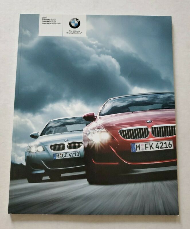 2009 BMW M5 E60, M6 E63 Coupe/ Convertible OEM Brochure Catalog Final