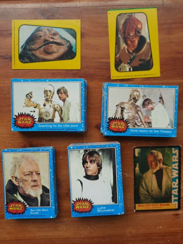 1977 star wars cards most valuable