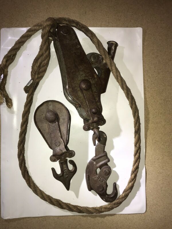 antique block and tackle (fencing stretcher) Antique Price Guide