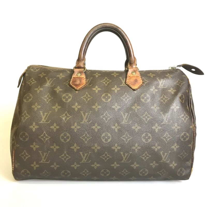 Louis Vuitton Monogram Speedy 30 M41526 handbags padlock with Used 92-9 ...