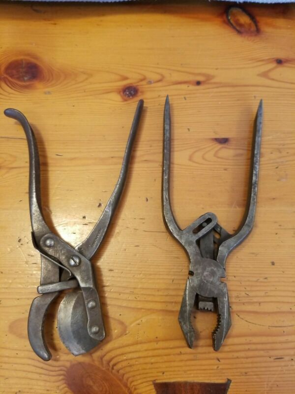 Antique Effinger & Metzger, Canton Oh 1893 Cable Cutters w/ Unique