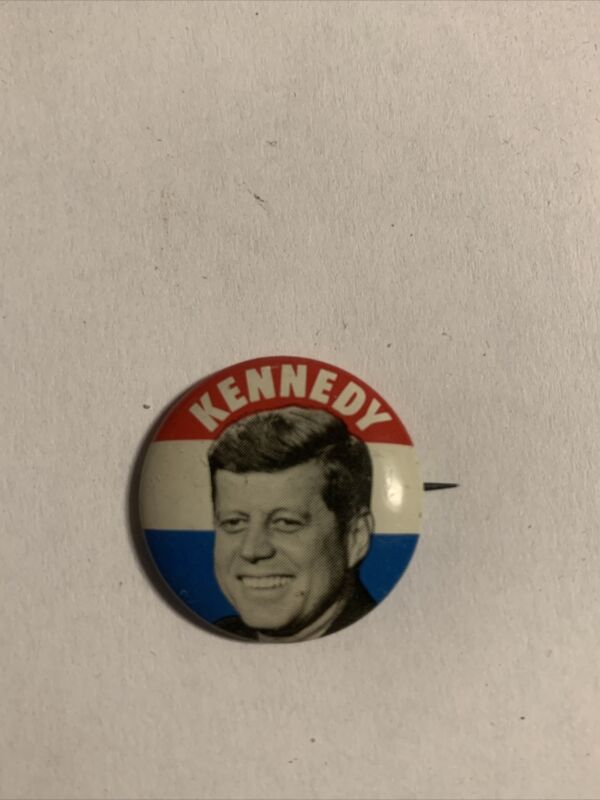 john f kennedy campaign button Antique Price Guide Details Page
