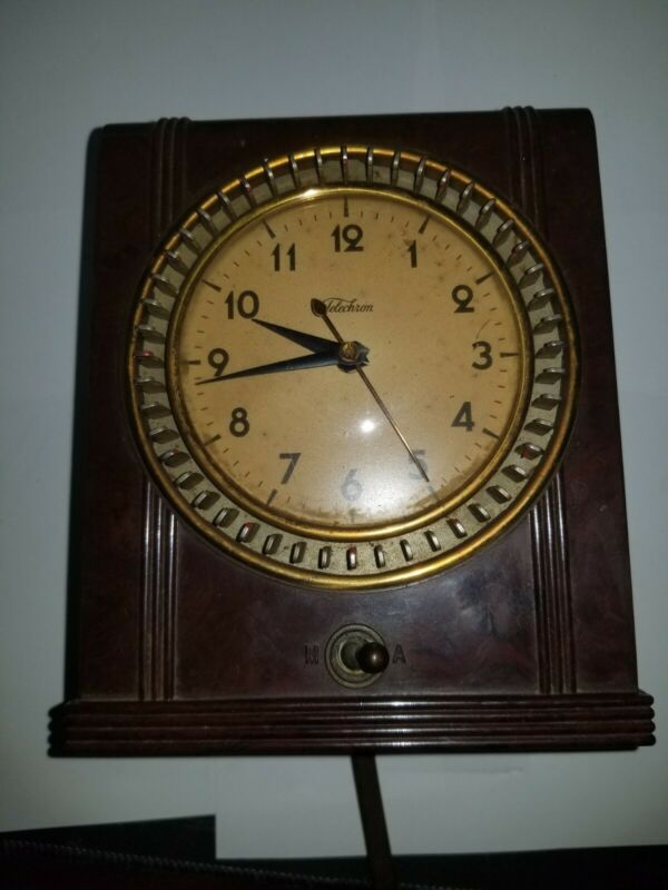 Telechron Model 8B53 Antique Home Timer Good working condition