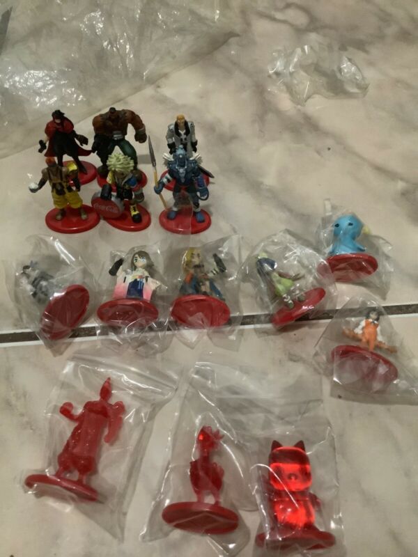 final fantasy coca cola figures