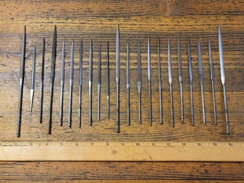 MACHINIST Tools RIFFLER Needle Files Jeweler Diamond Metal Files