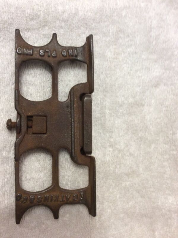 Atkins Cross Cut Saw Raker Jointer Gauge Antique Price Guide Details