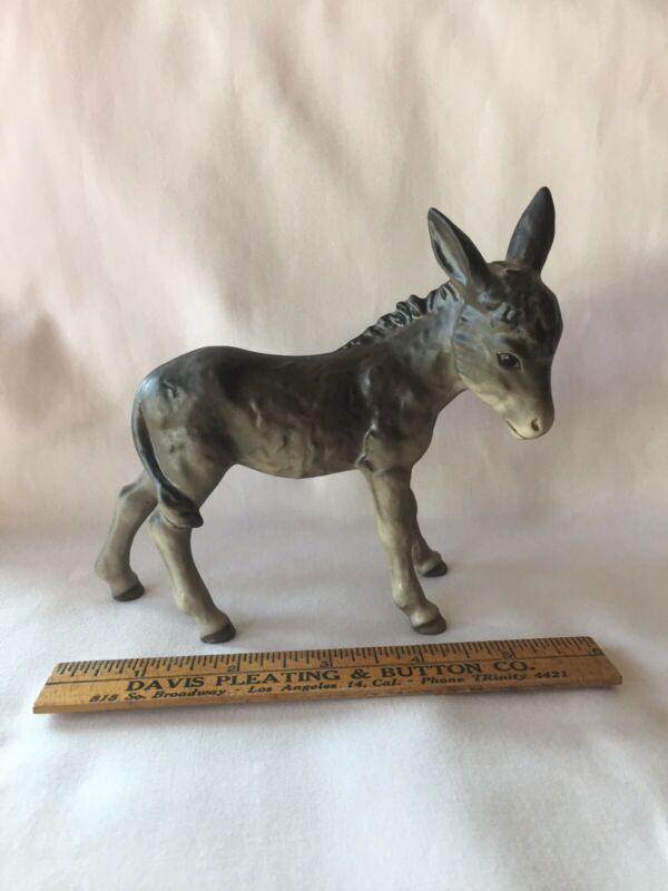 nativity donkey figurine