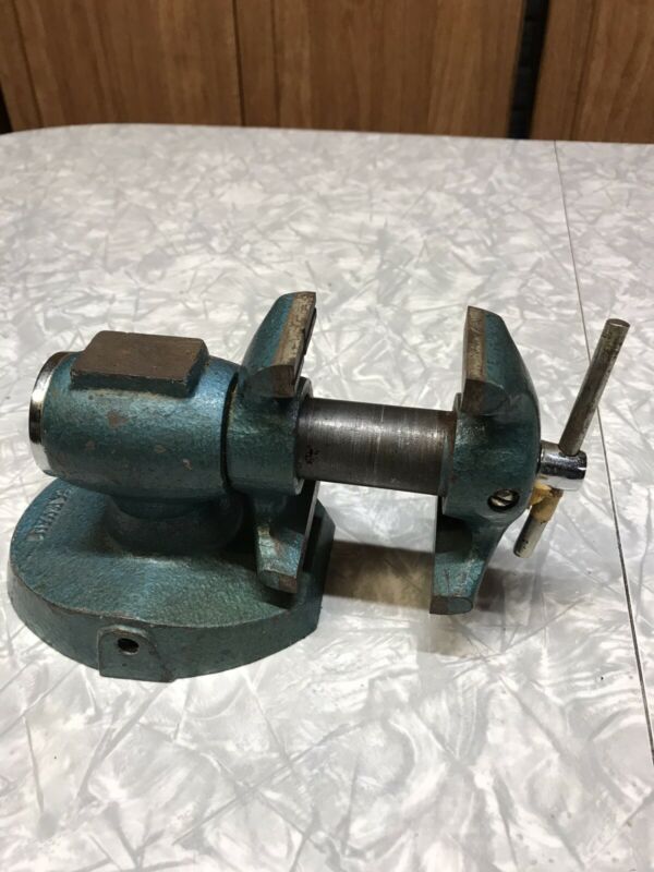 Small Bench Vise Rotating Jaws Antique Price Guide Details Page