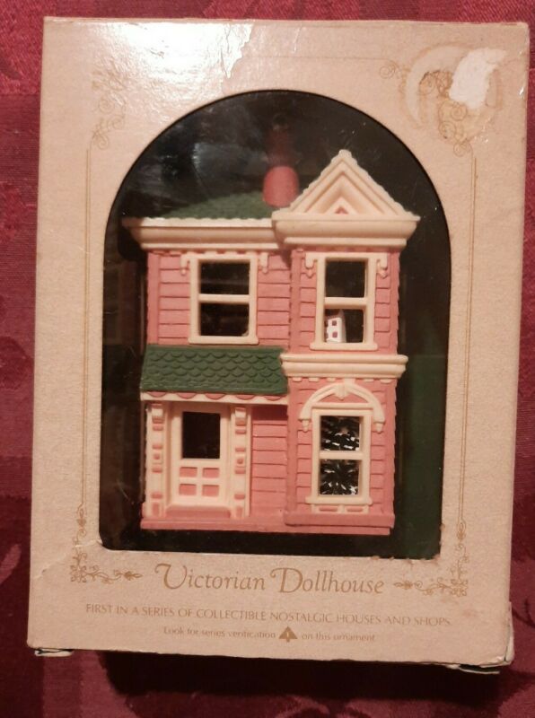 1984 Hallmark 1st Nostalgic Houses & Shops Ornament Victorian Dollhouse