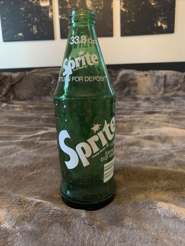 mini sprite glass bottles