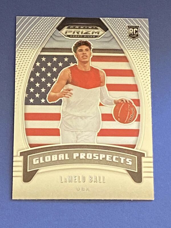 2020 Panini Prizm Draft Picks LaMelo Ball Global Prospects Card No 98 ...