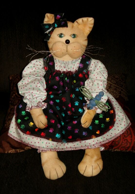 handmade cat doll